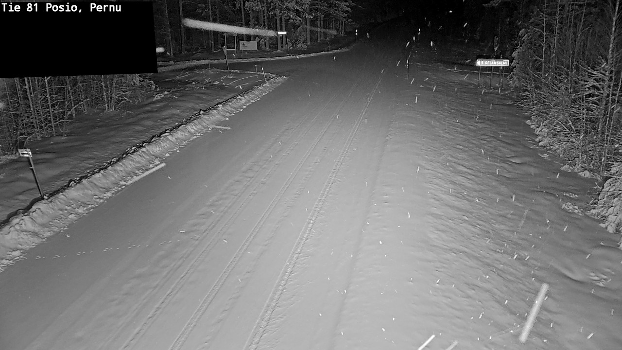 Kelikamerat Kuva Tie 81 Posio, Pernu, Posio, Lappi