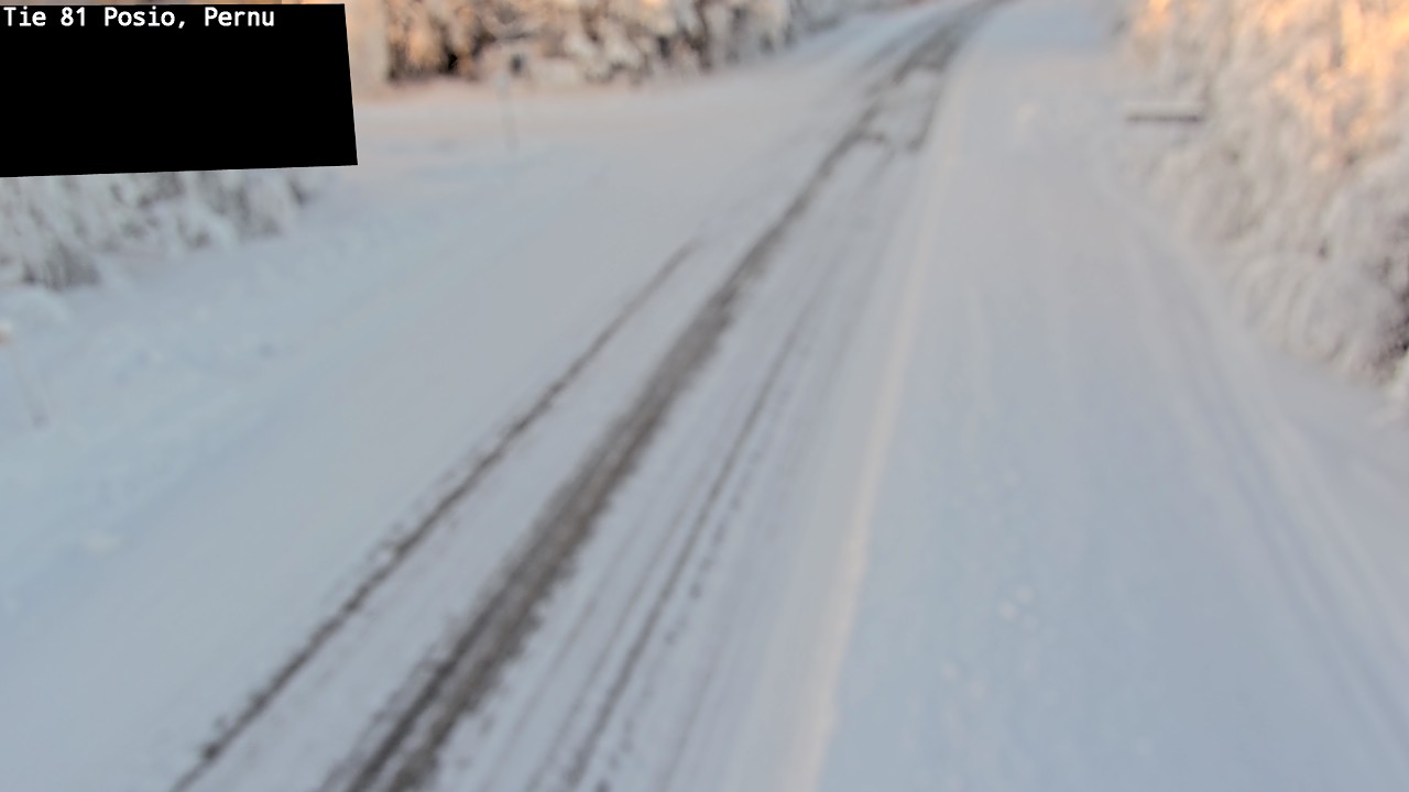 Kelikamerat Kuva Tie 81 Posio, Pernu, Posio, Lappi