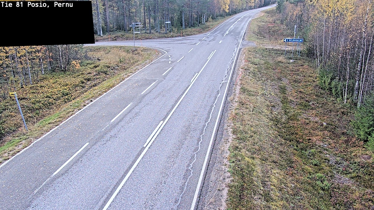 Kelikamerat Kuva Tie 81 Posio, Pernu, Posio, Lappi