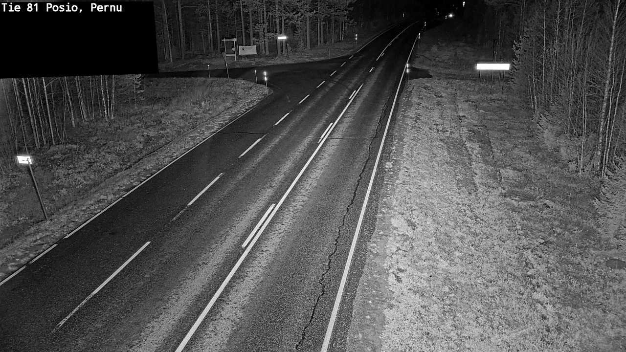 Kelikamerat Kuva Tie 81 Posio, Pernu, Posio, Lappi