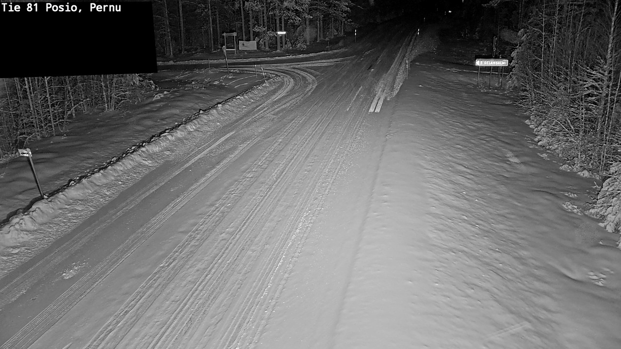 Kelikamerat Kuva Tie 81 Posio, Pernu, Posio, Lappi