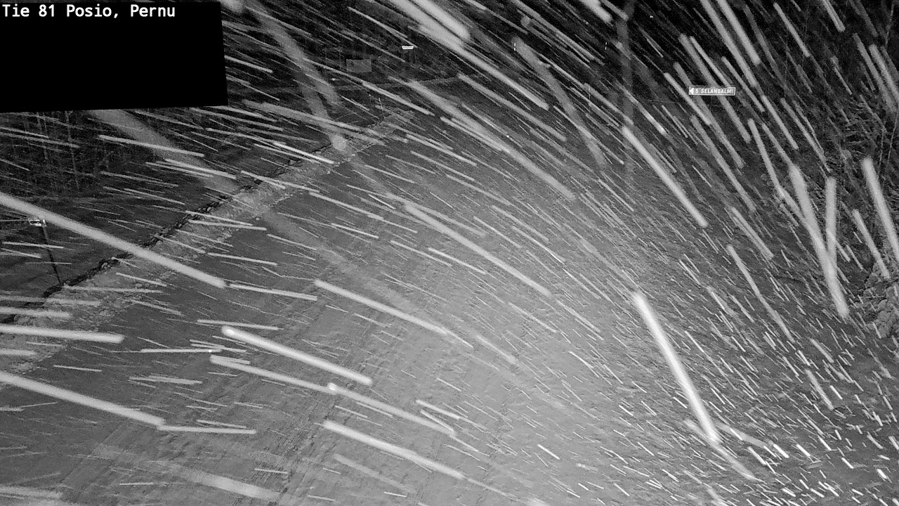 Kelikamerat Kuva Tie 81 Posio, Pernu, Posio, Lappi