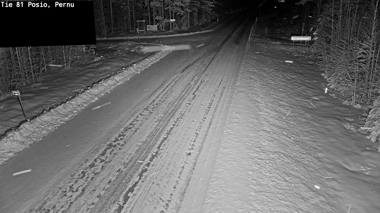 Kelikamerat Kuva Tie 81 Posio, Pernu, Posio, Lappi