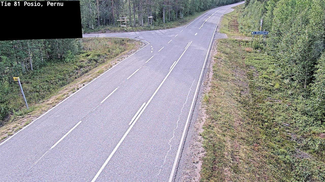 Kelikamerat Kuva Tie 81 Posio, Pernu, Posio, Lappi
