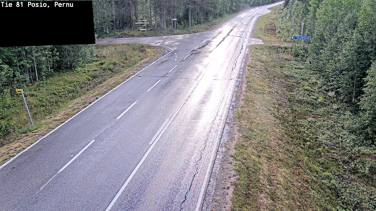 Kelikamerat Kuva Tie 81 Posio, Pernu, Posio, Lappi