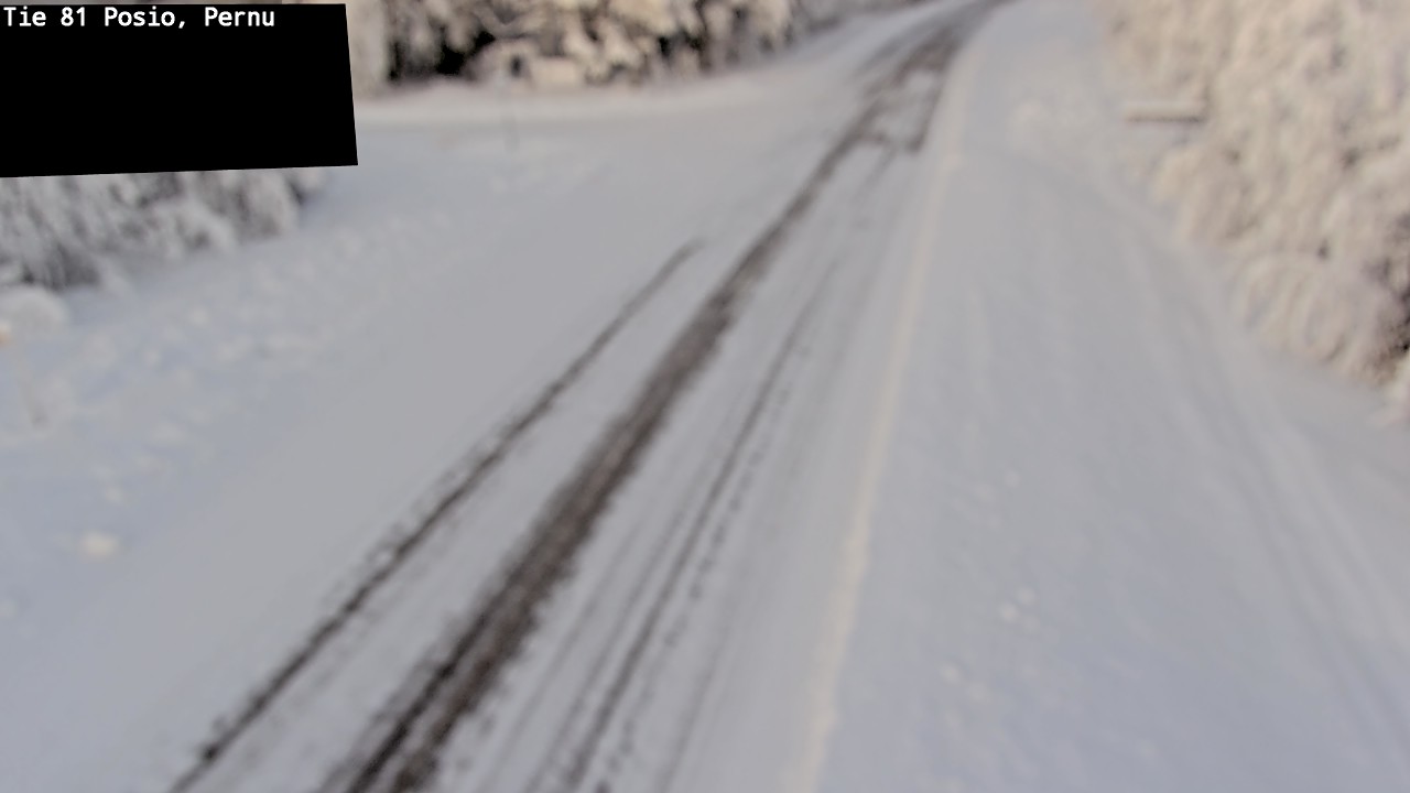 Kelikamerat Kuva Tie 81 Posio, Pernu, Posio, Lappi