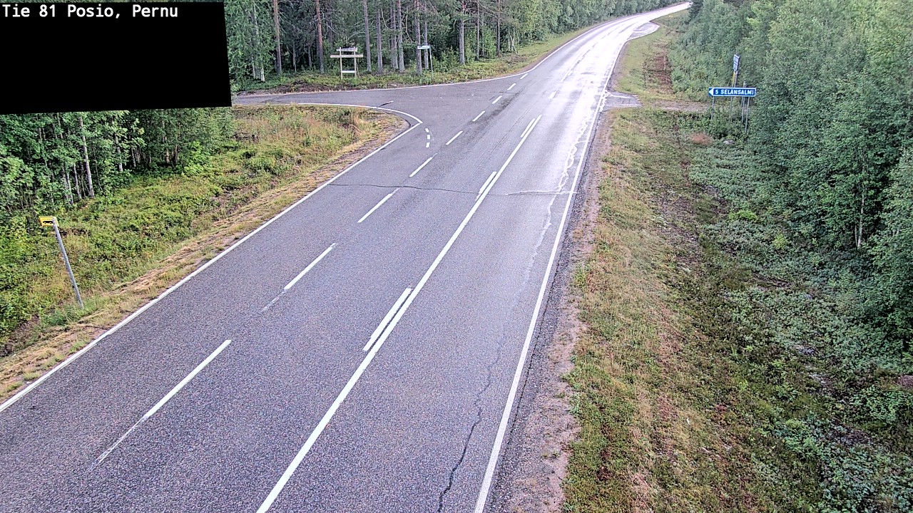 Kelikamerat Kuva Tie 81 Posio, Pernu, Posio, Lappi