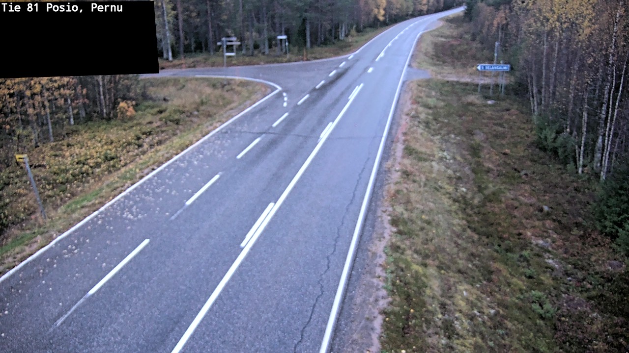 Kelikamerat Kuva Tie 81 Posio, Pernu, Posio, Lappi
