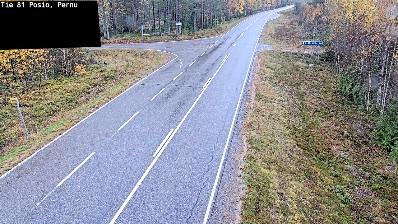 Kelikamerat Kuva Tie 81 Posio, Pernu, Posio, Lappi