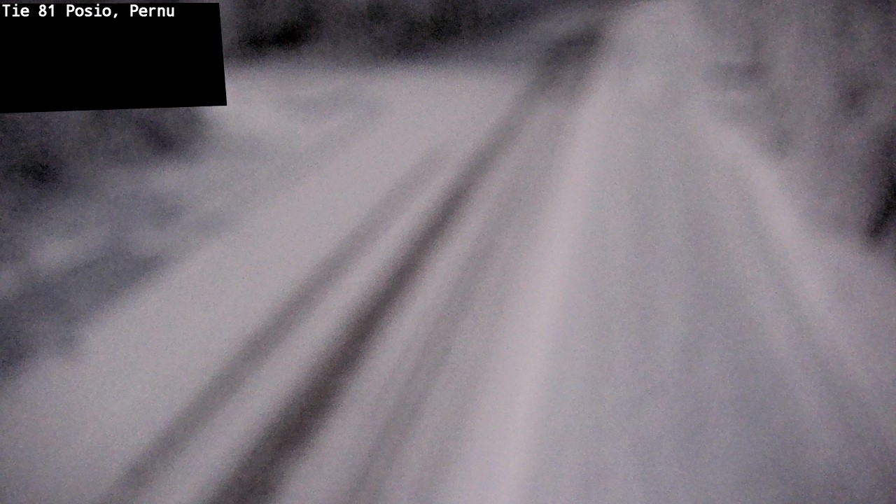 Kelikamerat Kuva Tie 81 Posio, Pernu, Posio, Lappi