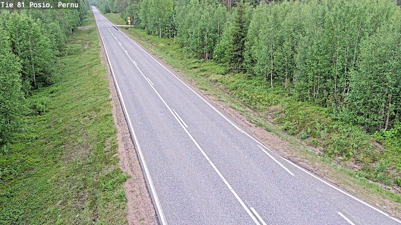 Kelikamerat Kuva Tie 81 Posio, Pernu, Posio, Lappi