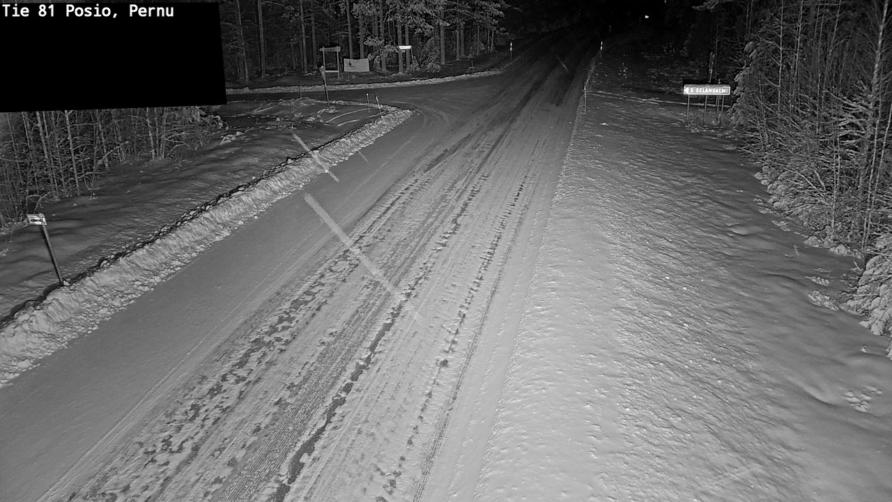 Kelikamerat Kuva Tie 81 Posio, Pernu, Posio, Lappi