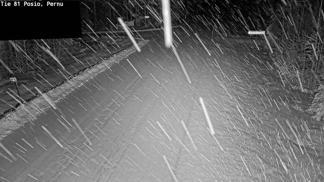 Kelikamerat Kuva Tie 81 Posio, Pernu, Posio, Lappi