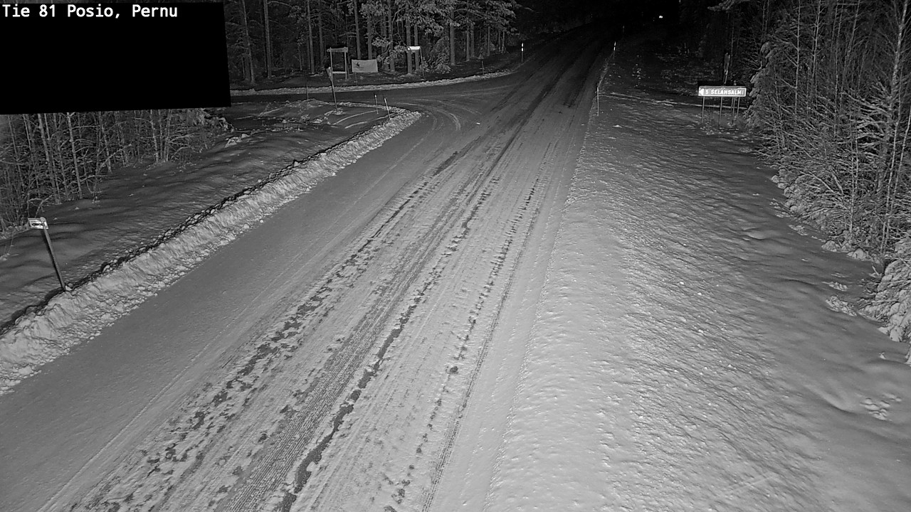 Kelikamerat Kuva Tie 81 Posio, Pernu, Posio, Lappi