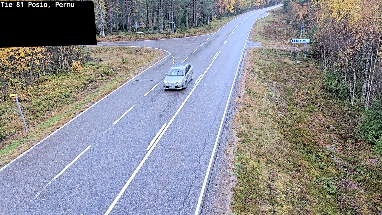 Kelikamerat Kuva Tie 81 Posio, Pernu, Posio, Lappi