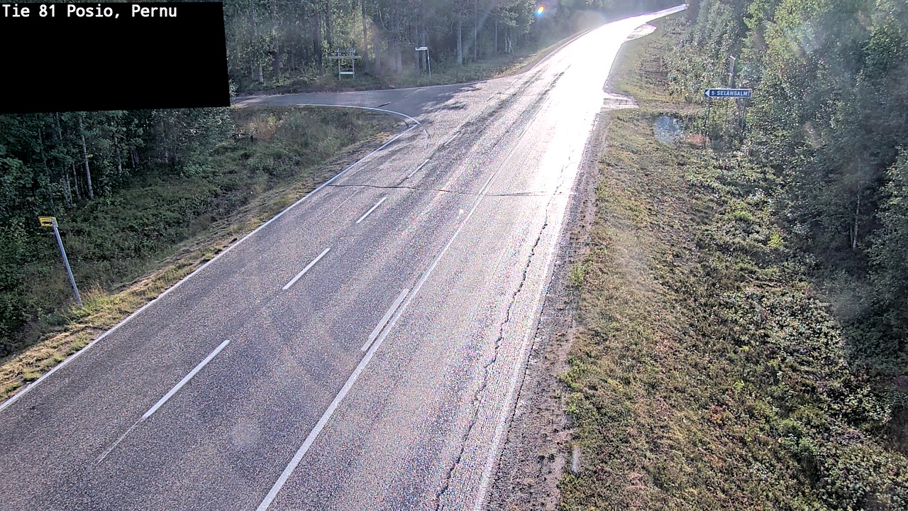 Kelikamerat Kuva Tie 81 Posio, Pernu, Posio, Lappi