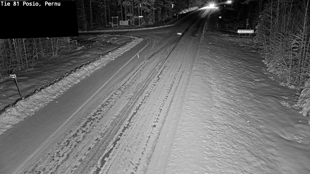 Kelikamerat Kuva Tie 81 Posio, Pernu, Posio, Lappi