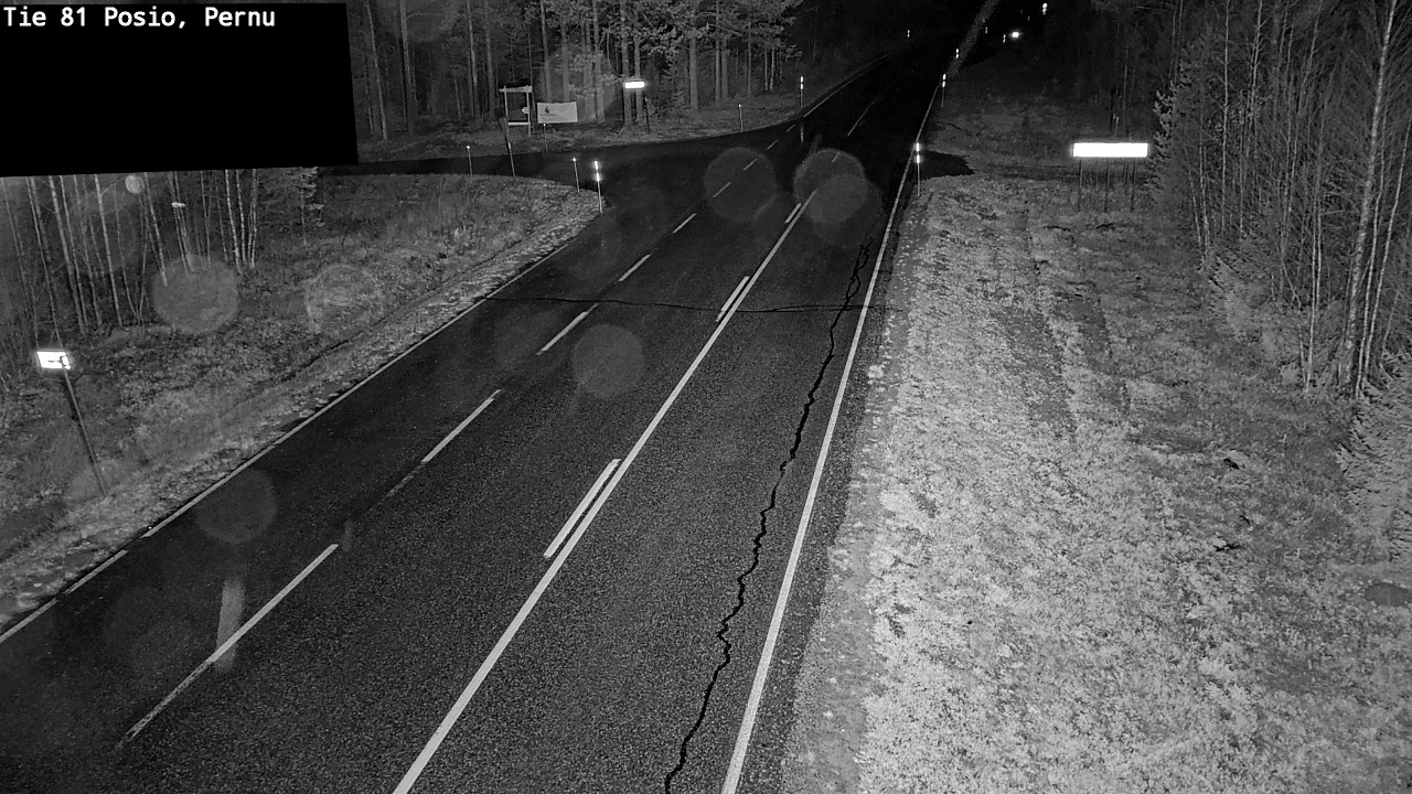 Kelikamerat Kuva Tie 81 Posio, Pernu, Posio, Lappi