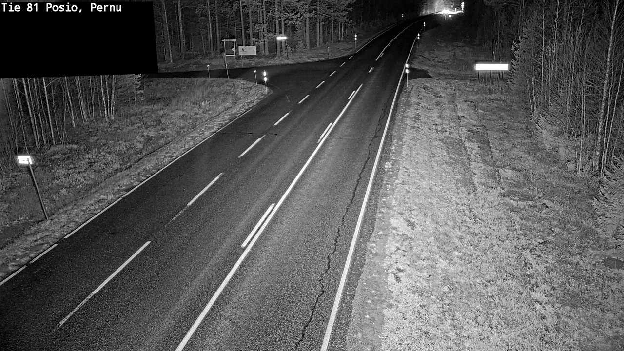 Kelikamerat Kuva Tie 81 Posio, Pernu, Posio, Lappi