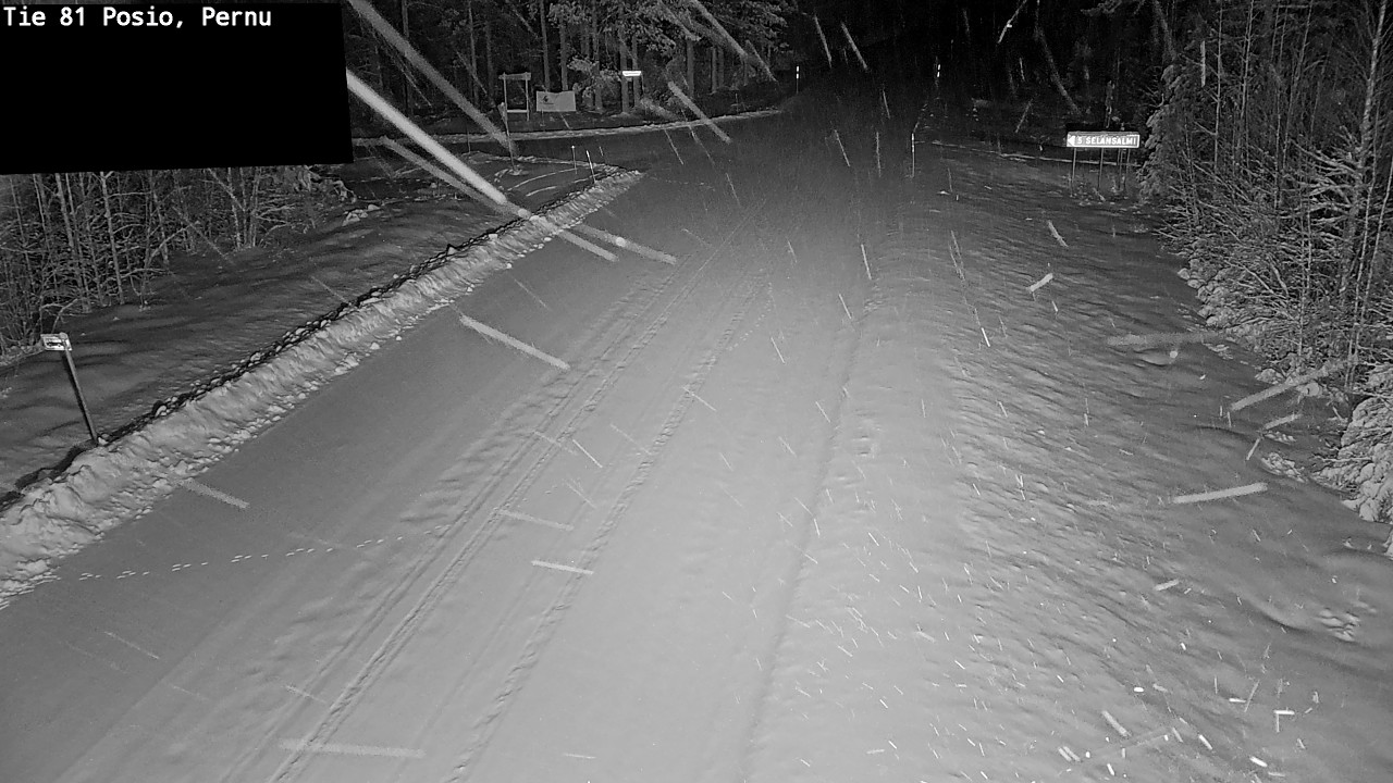 Kelikamerat Kuva Tie 81 Posio, Pernu, Posio, Lappi