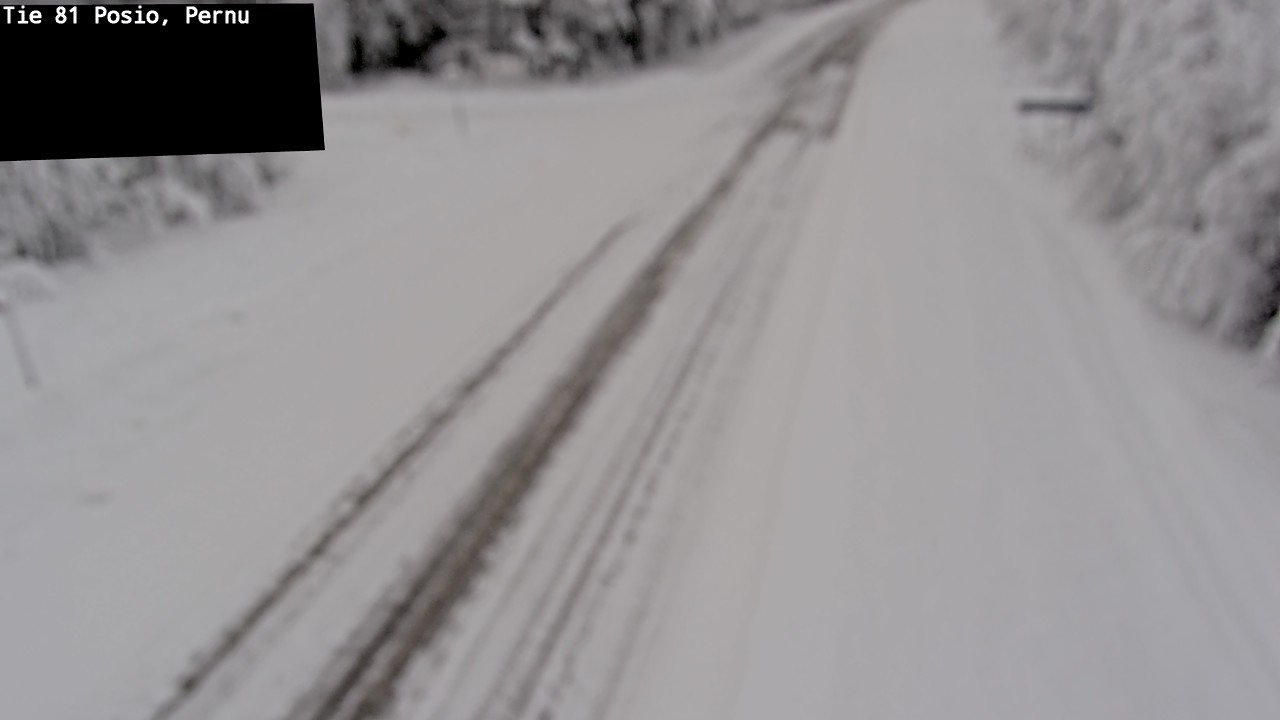 Kelikamerat Kuva Tie 81 Posio, Pernu, Posio, Lappi