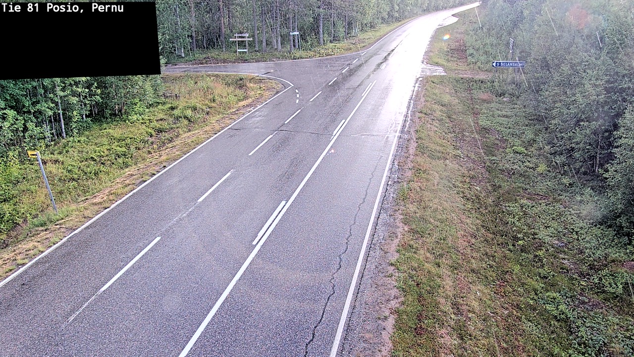 Kelikamerat Kuva Tie 81 Posio, Pernu, Posio, Lappi