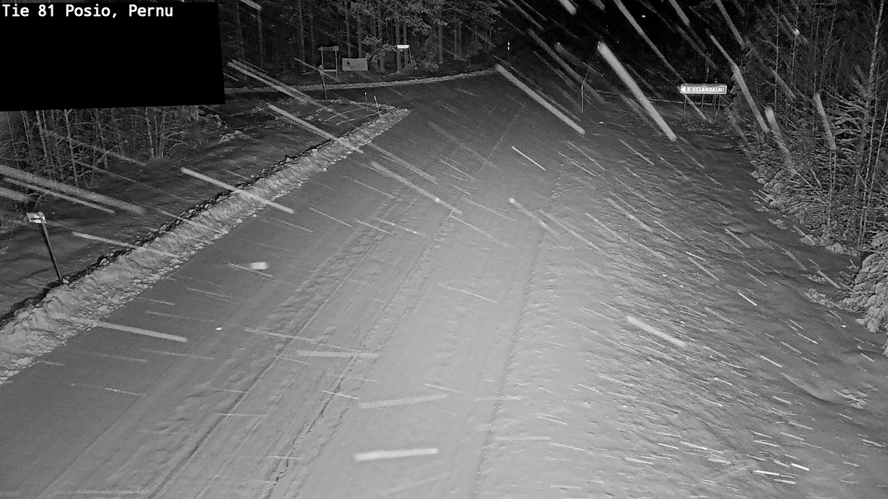 Kelikamerat Kuva Tie 81 Posio, Pernu, Posio, Lappi