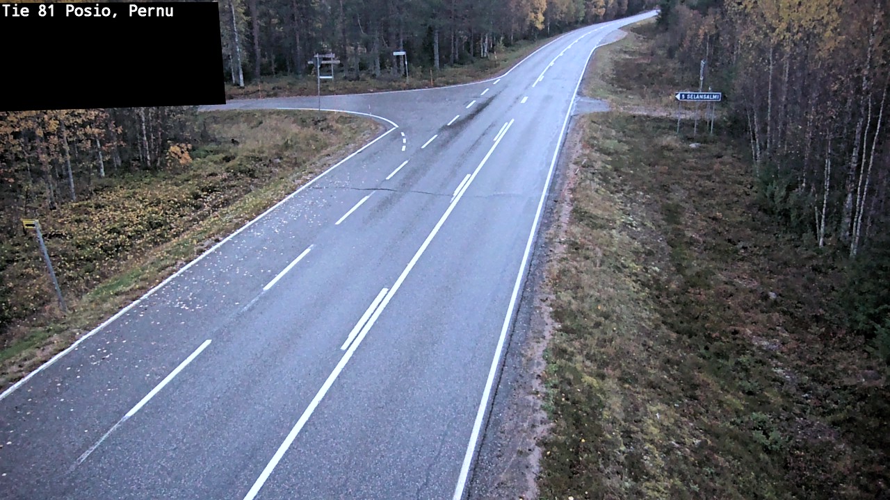 Kelikamerat Kuva Tie 81 Posio, Pernu, Posio, Lappi