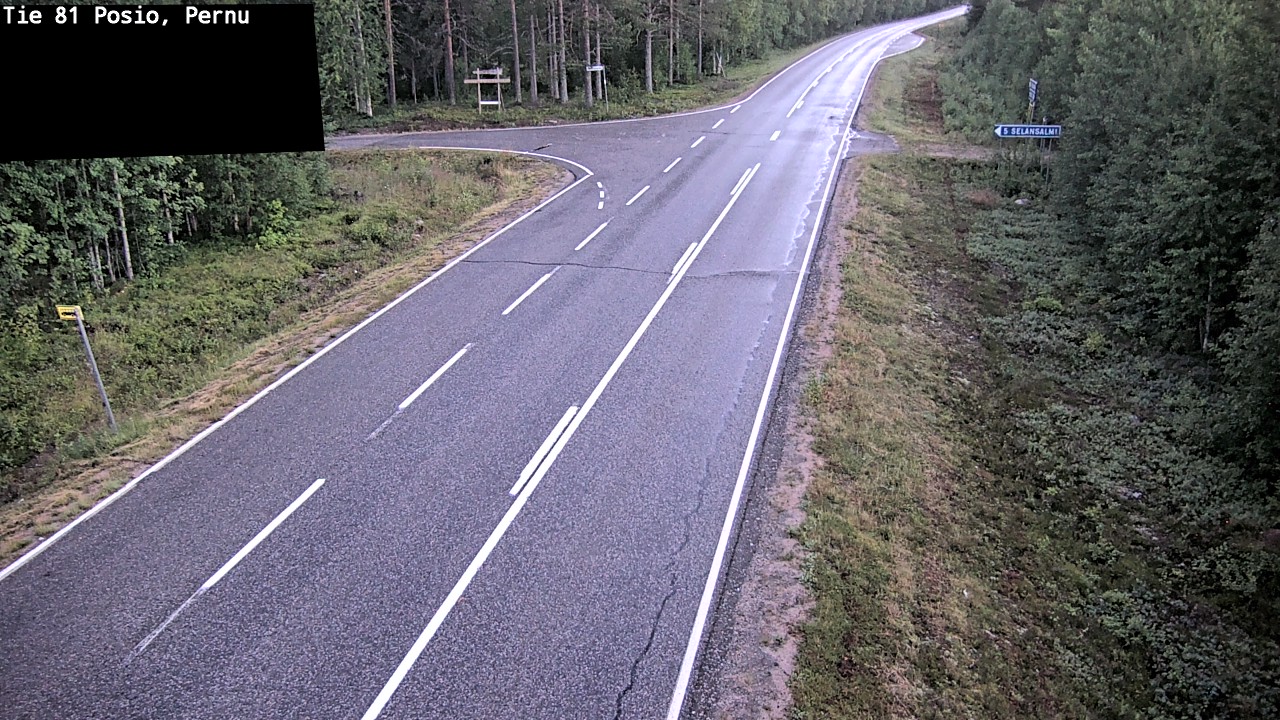 Kelikamerat Kuva Tie 81 Posio, Pernu, Posio, Lappi