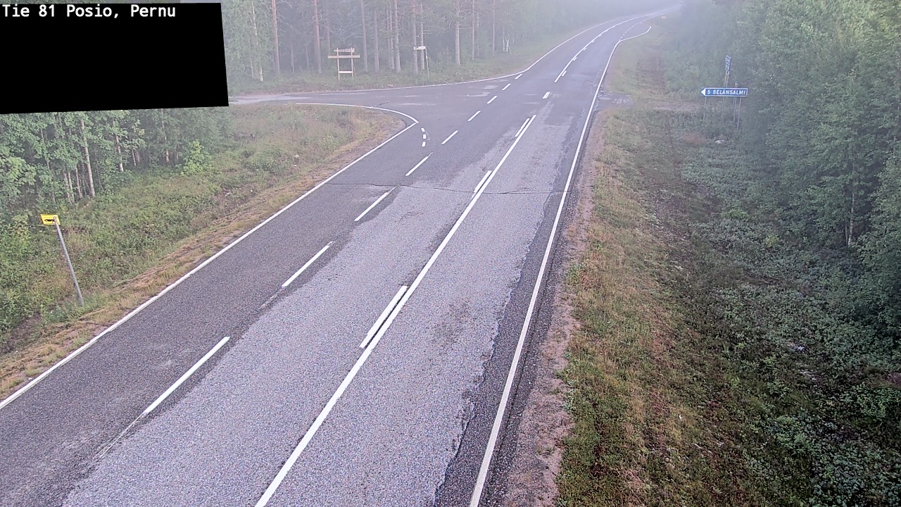 Kelikamerat Kuva Tie 81 Posio, Pernu, Posio, Lappi