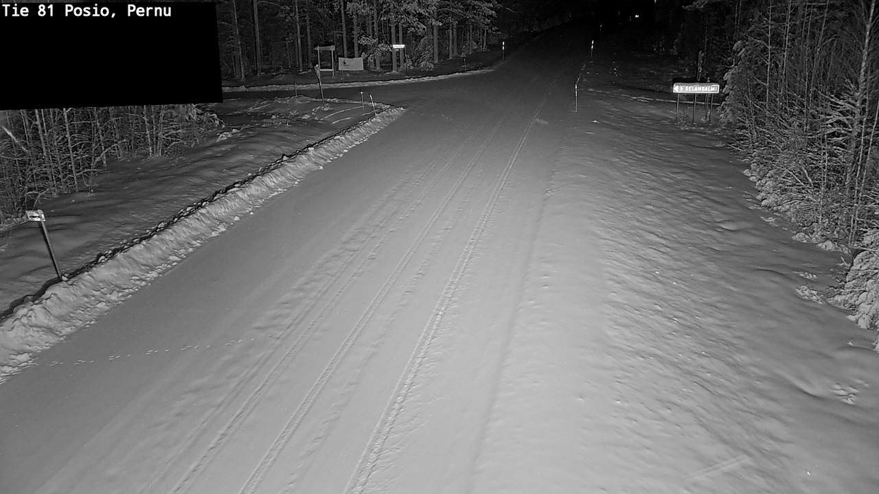 Kelikamerat Kuva Tie 81 Posio, Pernu, Posio, Lappi