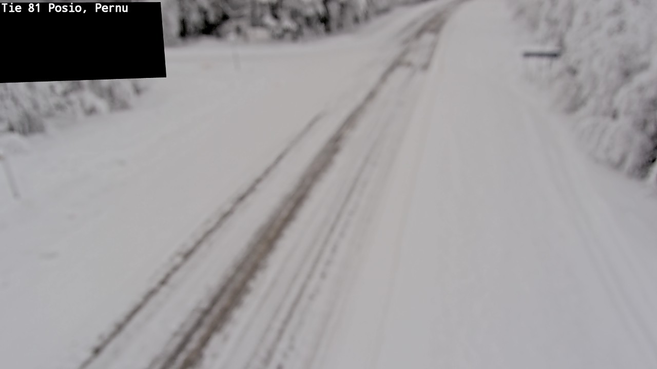 Kelikamerat Kuva Tie 81 Posio, Pernu, Posio, Lappi