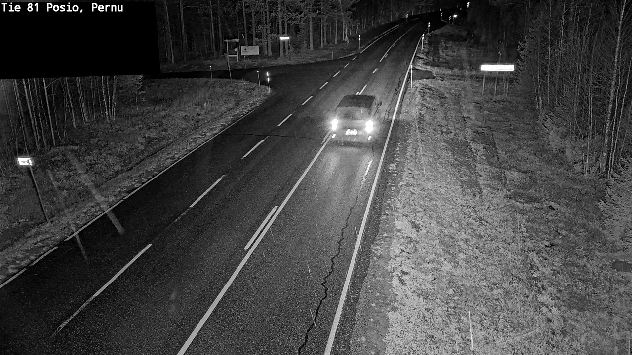 Kelikamerat Kuva Tie 81 Posio, Pernu, Posio, Lappi