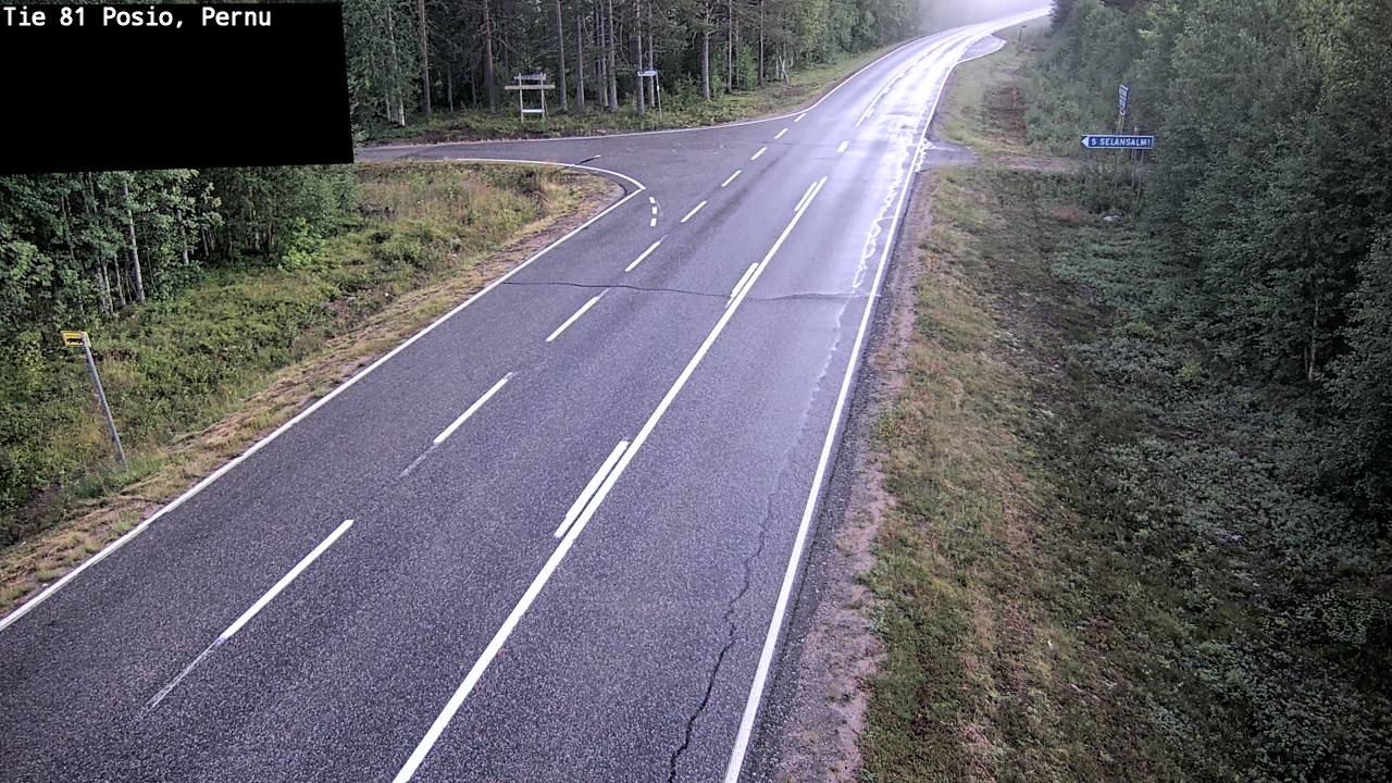 Kelikamerat Kuva Tie 81 Posio, Pernu, Posio, Lappi