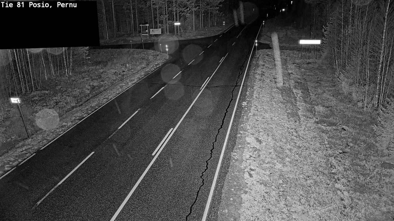 Kelikamerat Kuva Tie 81 Posio, Pernu, Posio, Lappi