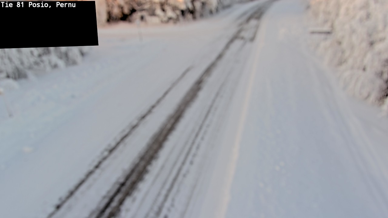 Kelikamerat Kuva Tie 81 Posio, Pernu, Posio, Lappi