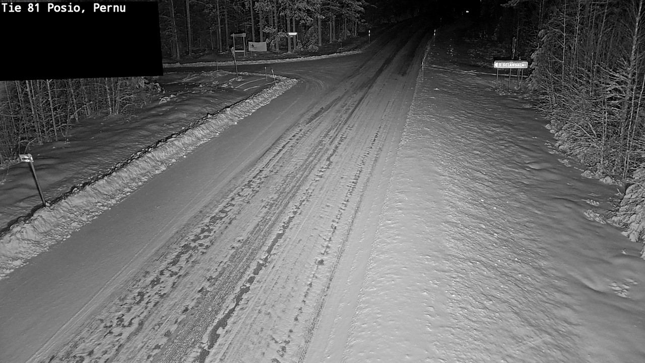 Kelikamerat Kuva Tie 81 Posio, Pernu, Posio, Lappi