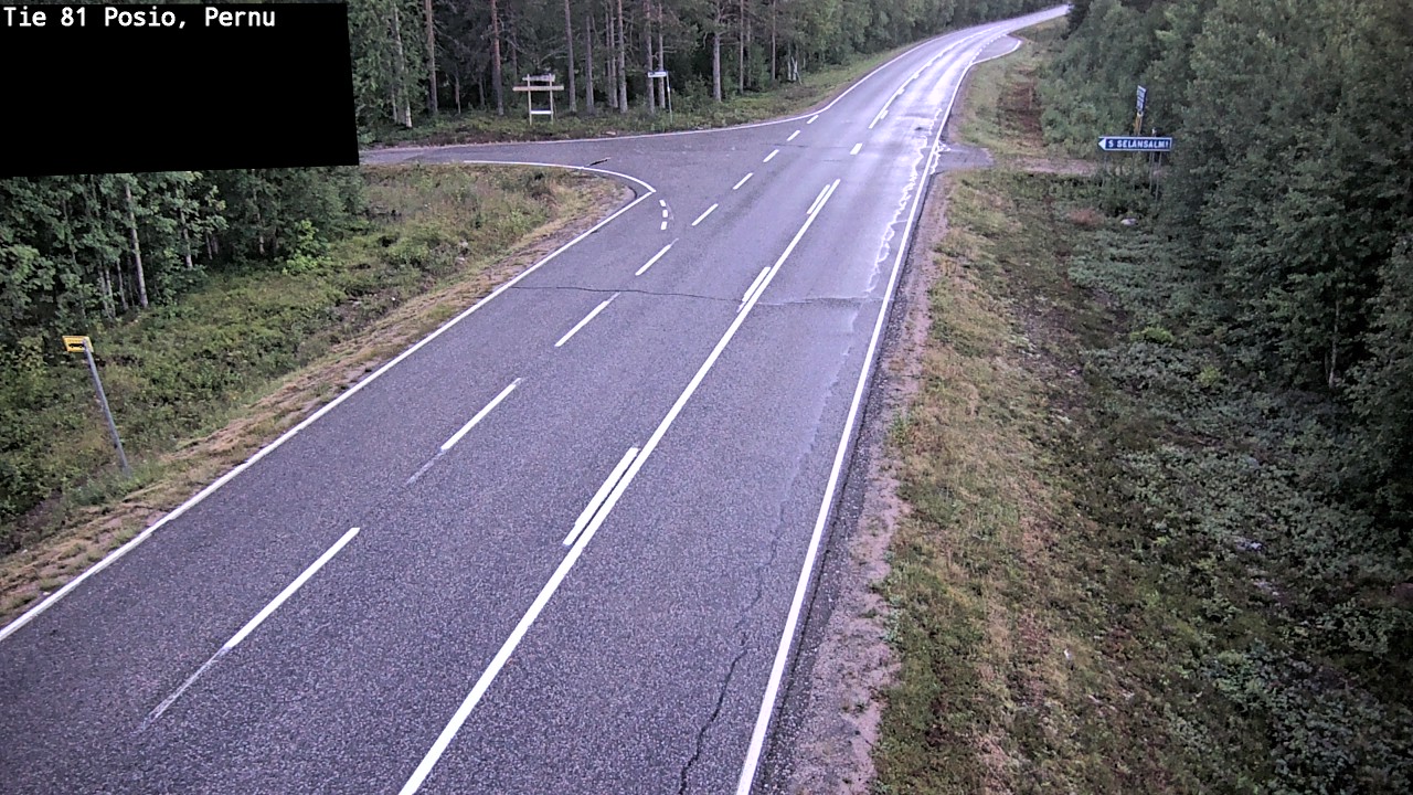 Kelikamerat Kuva Tie 81 Posio, Pernu, Posio, Lappi