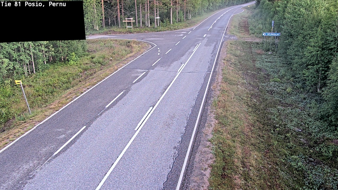 Kelikamerat Kuva Tie 81 Posio, Pernu, Posio, Lappi
