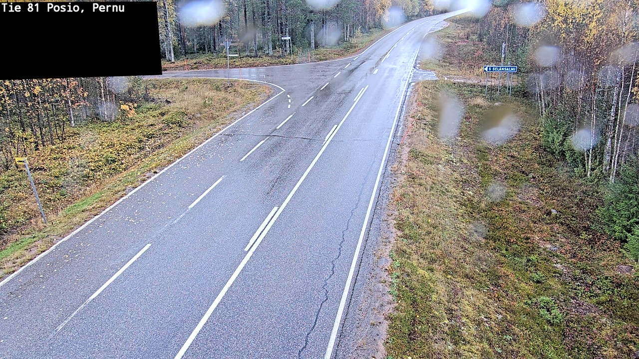Weather Camera Image Road 81 Posio, Pernu, Posio, Lappi