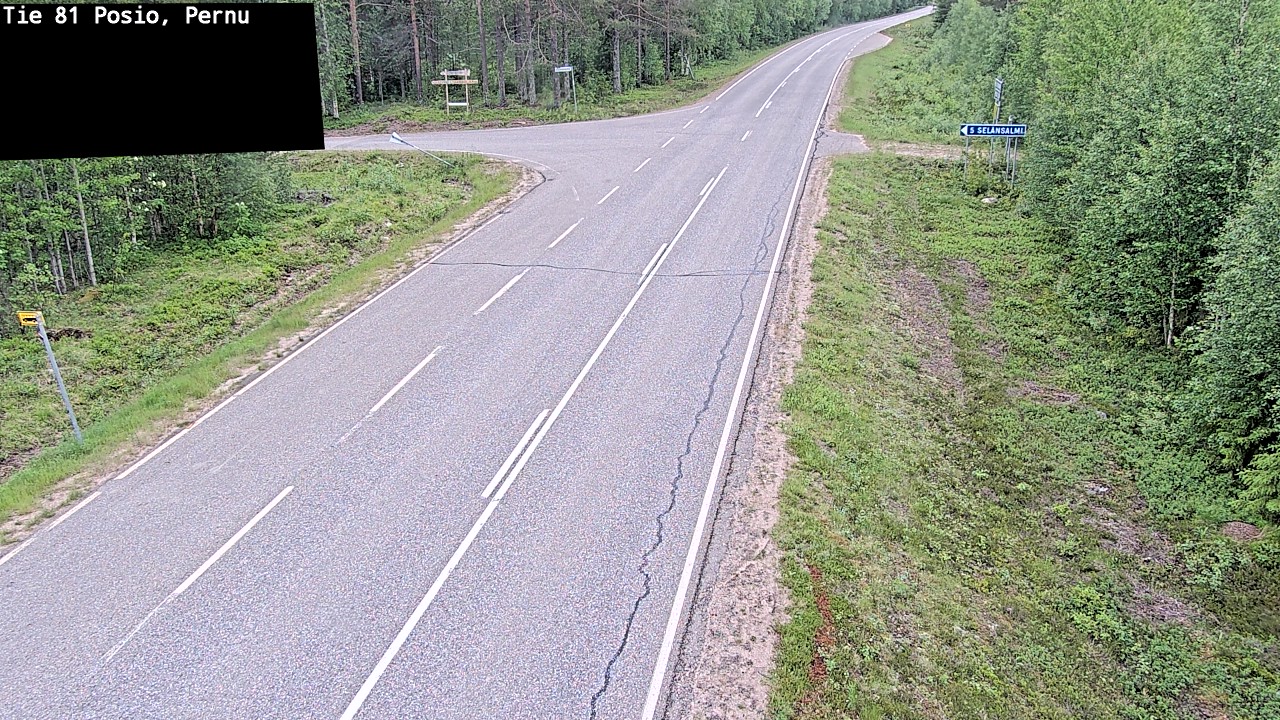 Kelikamerat Kuva Tie 81 Posio, Pernu, Posio, Lappi