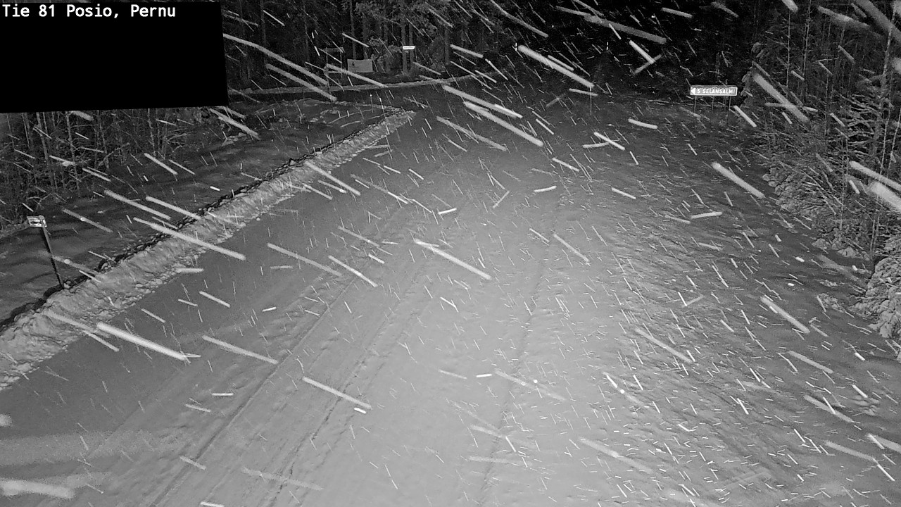 Kelikamerat Kuva Tie 81 Posio, Pernu, Posio, Lappi