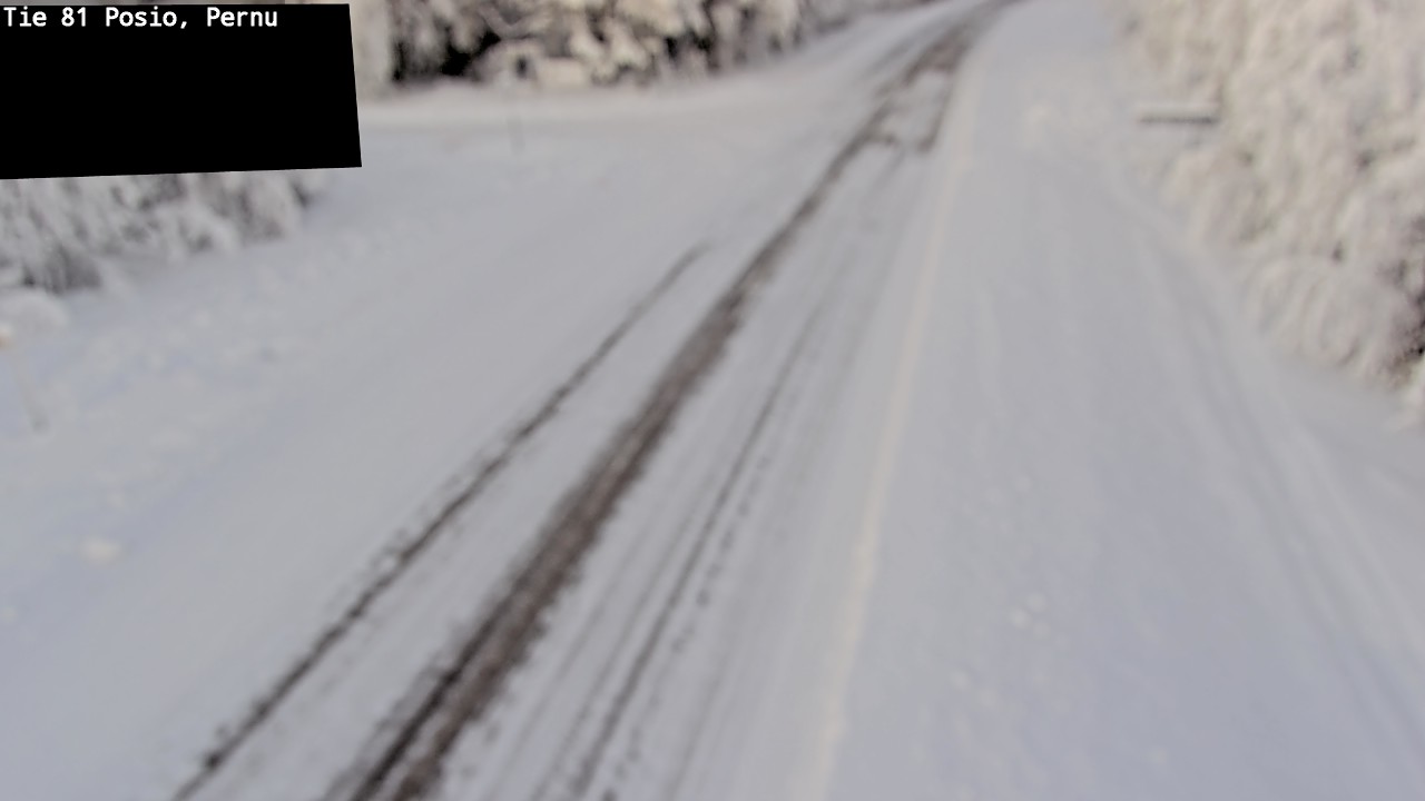 Kelikamerat Kuva Tie 81 Posio, Pernu, Posio, Lappi