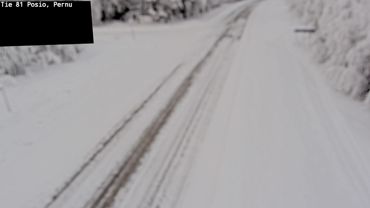 Kelikamerat Kuva Tie 81 Posio, Pernu, Posio, Lappi