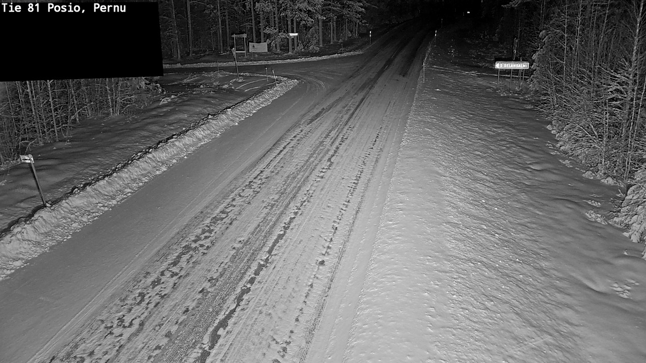 Kelikamerat Kuva Tie 81 Posio, Pernu, Posio, Lappi