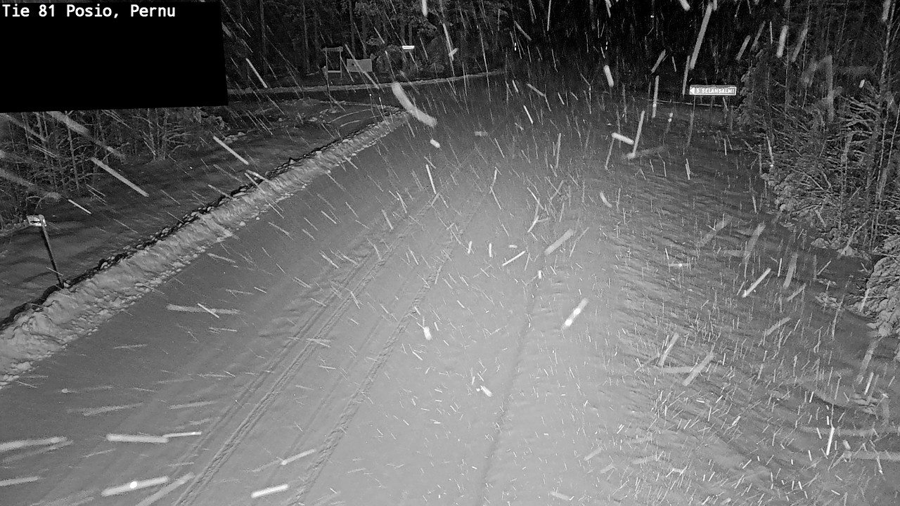 Kelikamerat Kuva Tie 81 Posio, Pernu, Posio, Lappi