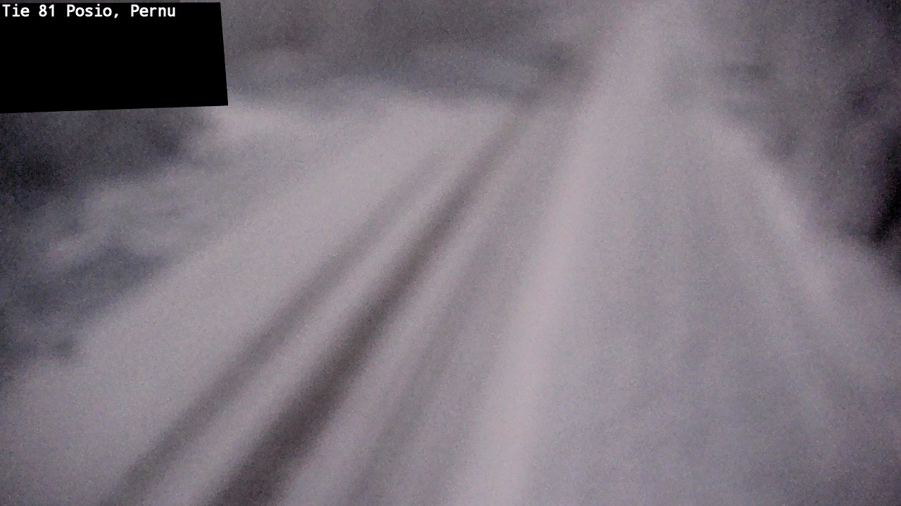 Kelikamerat Kuva Tie 81 Posio, Pernu, Posio, Lappi