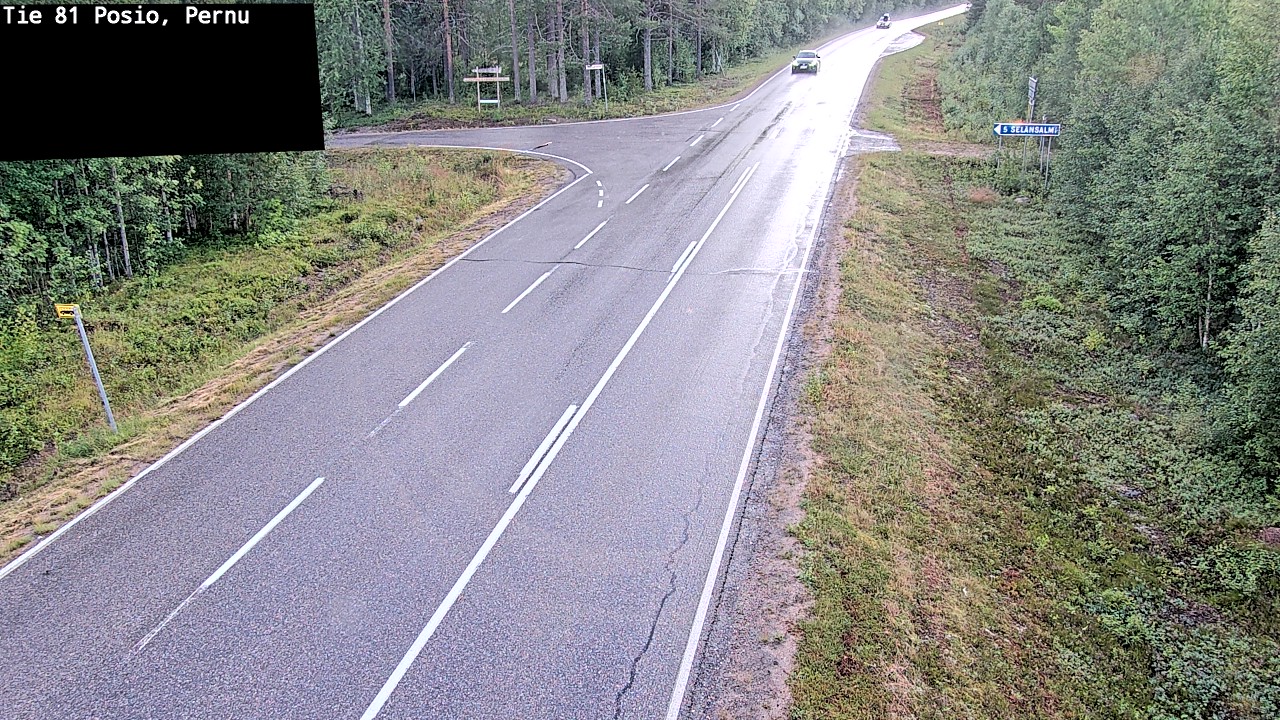 Kelikamerat Kuva Tie 81 Posio, Pernu, Posio, Lappi