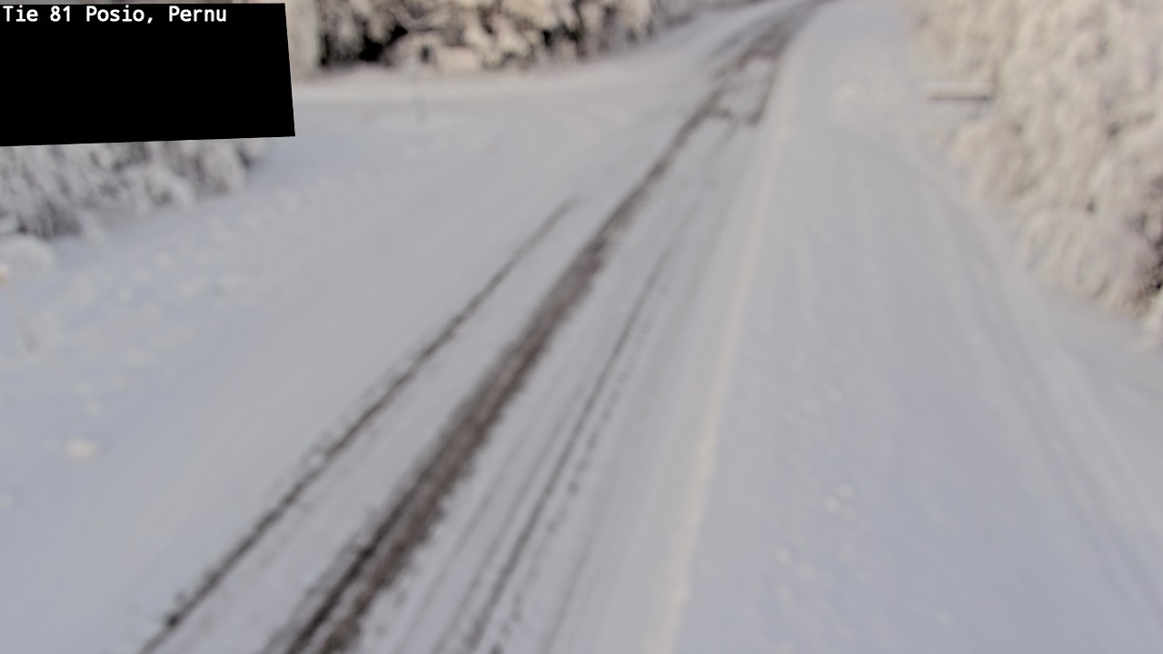 Kelikamerat Kuva Tie 81 Posio, Pernu, Posio, Lappi