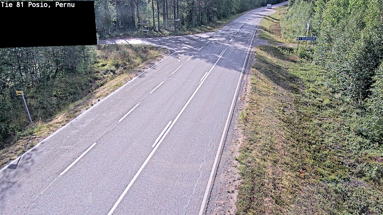 Kelikamerat Kuva Tie 81 Posio, Pernu, Posio, Lappi